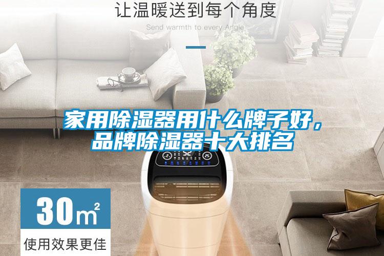家用除濕器用什么牌子好，品牌除濕器十大排名