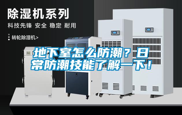 地下室怎么防潮？日常防潮技能了解一下！
