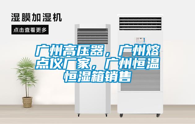 廣州高壓器，廣州熔點(diǎn)儀廠家，廣州恒溫恒濕箱銷售