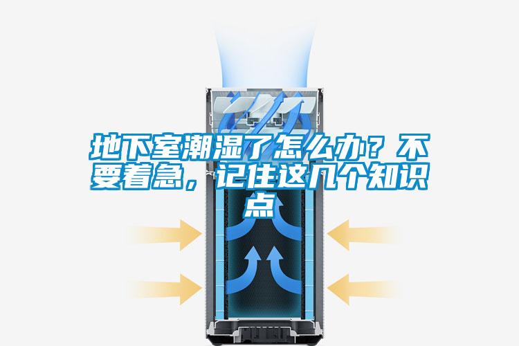 地下室潮濕了怎么辦？不要著急，記住這幾個知識點