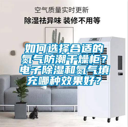 如何選擇合適的氮?dú)夥莱备稍锕瘢侩娮映凉窈偷獨(dú)馓畛淠姆N效果好？