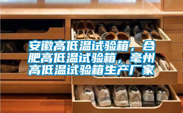 安徽高低溫試驗箱，合肥高低溫試驗箱，毫州高低溫試驗箱生產廠家
