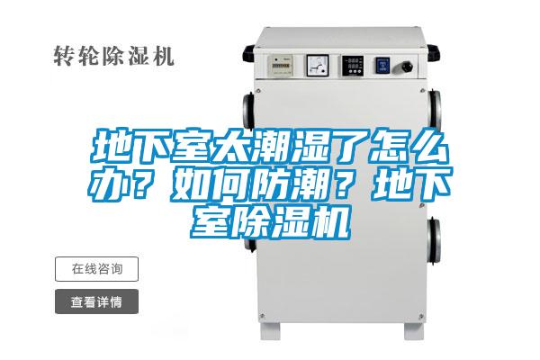地下室太潮濕了怎么辦？如何防潮？地下室除濕機(jī)