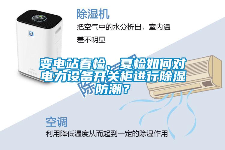 變電站春檢、夏檢如何對電力設(shè)備開關(guān)柜進行除濕防潮？