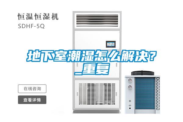 地下室潮濕怎么解決？_重復(fù)