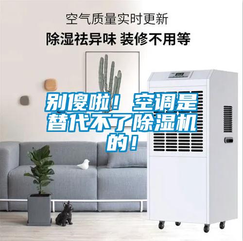 別傻啦！空調(diào)是替代不了除濕機(jī)的！