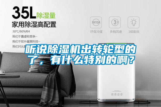 聽說除濕機出轉(zhuǎn)輪型的了，有什么特別的??？