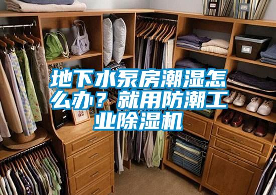 地下水泵房潮濕怎么辦？就用防潮工業(yè)除濕機