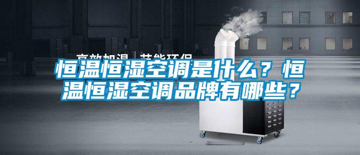 恒溫恒濕空調(diào)是什么？恒溫恒濕空調(diào)品牌有哪些？