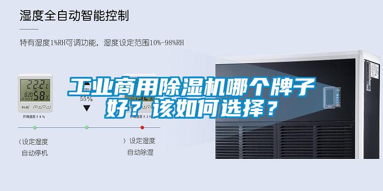工業(yè)商用除濕機哪個牌子好？該如何選擇？