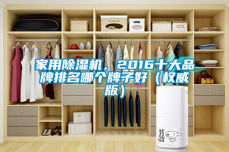 家用除濕機，2016十大品牌排名哪個牌子好（權(quán)威版）