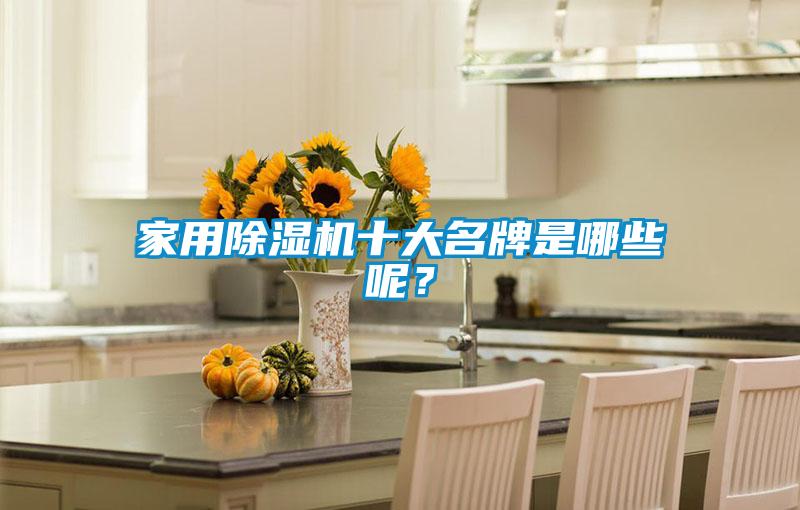 家用除濕機(jī)十大名牌是哪些呢？