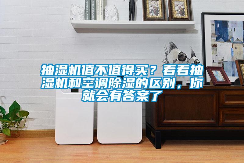 抽濕機值不值得買？看看抽濕機和空調(diào)除濕的區(qū)別，你就會有答案了