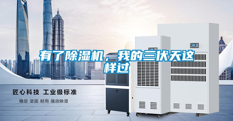 有了除濕機(jī)，我的三伏天這樣過