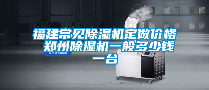 福建常見除濕機(jī)定做價格 鄭州除濕機(jī)一般多少錢一臺