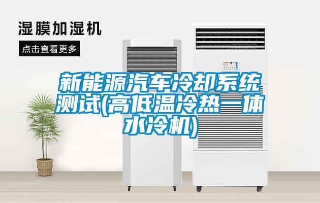 新能源汽車?yán)鋮s系統(tǒng)測試(高低溫冷熱一體水冷機)