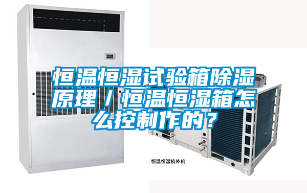 恒溫恒濕試驗(yàn)箱除濕原理／恒溫恒濕箱怎么控制作的？