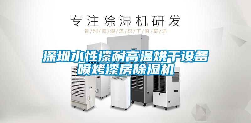 深圳水性漆耐高溫烘干設(shè)備噴烤漆房除濕機