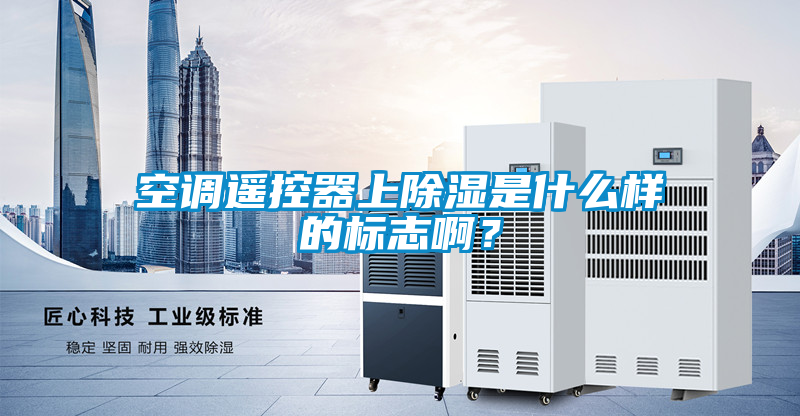空調(diào)遙控器上除濕是什么樣的標(biāo)志??？