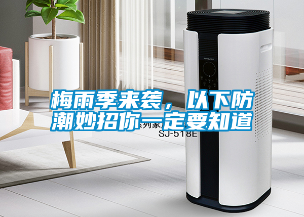 梅雨季來(lái)襲，以下防潮妙招你一定要知道