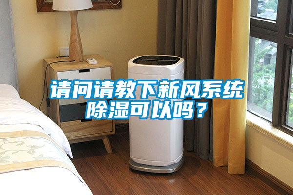 請問請教下新風系統(tǒng)除濕可以嗎？