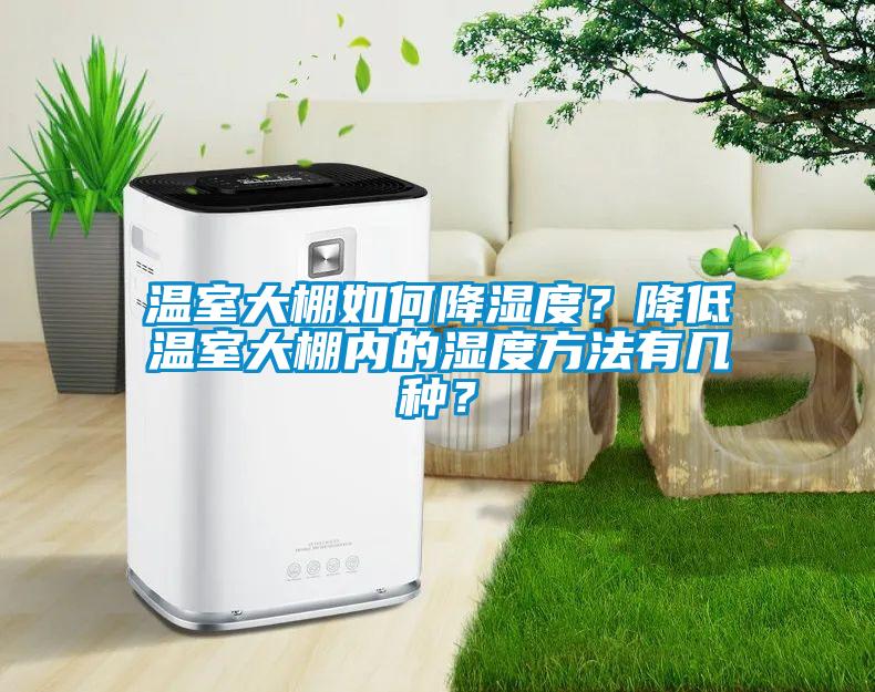 溫室大棚如何降濕度？降低溫室大棚內(nèi)的濕度方法有幾種？