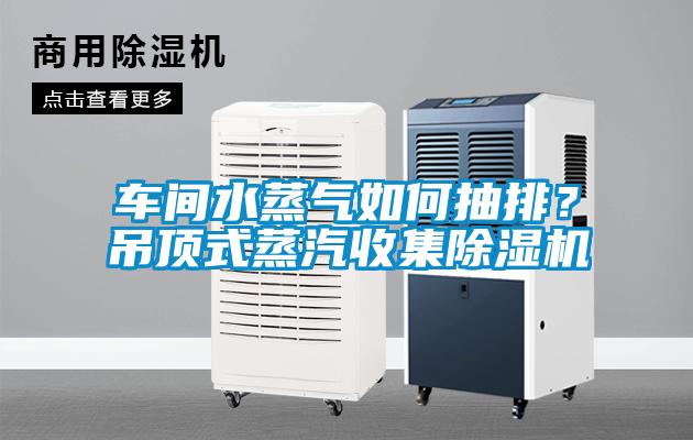 車間水蒸氣如何抽排？吊頂式蒸汽收集除濕機