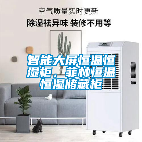 智能大屏恒溫恒濕柜，菲林恒溫恒濕儲藏柜