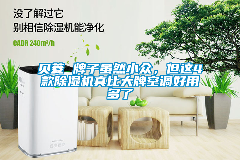 貝菱 牌子雖然小眾，但這4款除濕機真比大牌空調(diào)好用多了