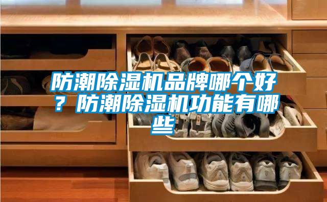 防潮除濕機品牌哪個好？防潮除濕機功能有哪些