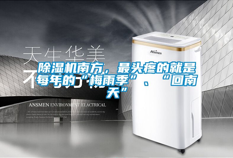 除濕機南方，最頭疼的就是每年的“梅雨季”、“回南天”