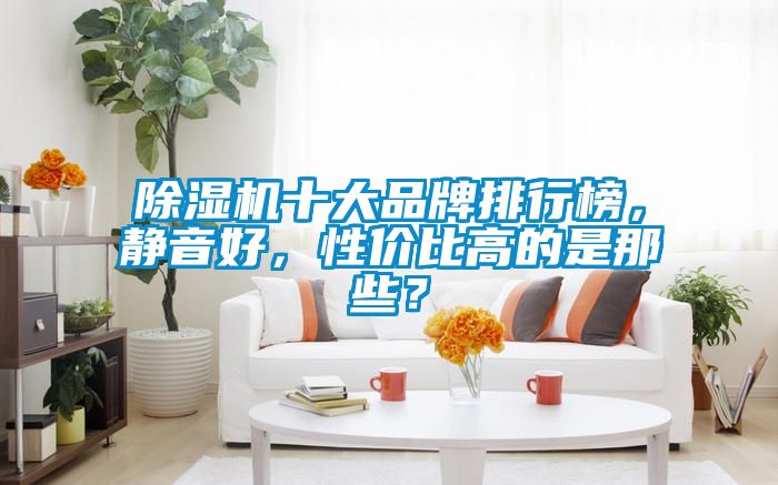 除濕機(jī)十大品牌排行榜，靜音好，性價(jià)比高的是那些？