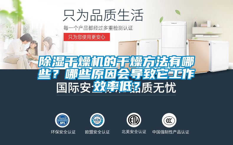 除濕干燥機(jī)的干燥方法有哪些？哪些原因會導(dǎo)致它工作效率低？