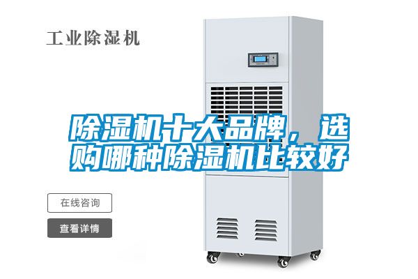 除濕機(jī)十大品牌，選購哪種除濕機(jī)比較好