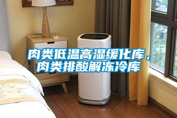 肉類低溫高濕緩化庫，肉類排酸解凍冷庫
