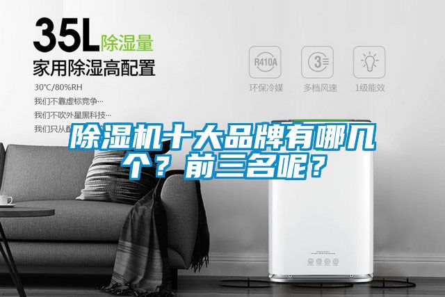 除濕機(jī)十大品牌有哪幾個(gè)？前三名呢？