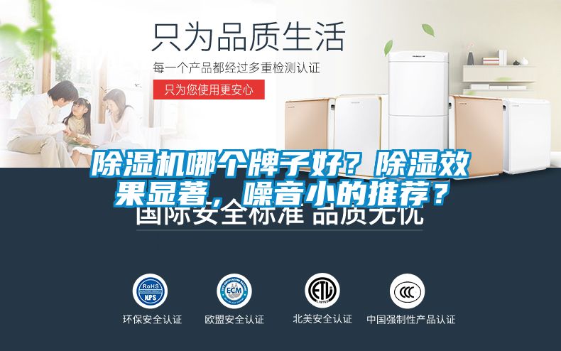 除濕機哪個牌子好？除濕效果顯著，噪音小的推薦？