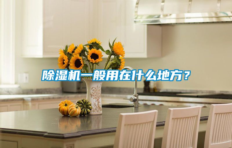 除濕機(jī)一般用在什么地方？