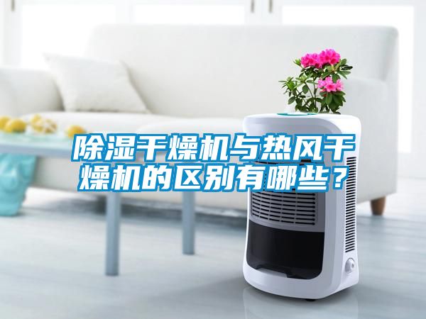 除濕干燥機與熱風(fēng)干燥機的區(qū)別有哪些？