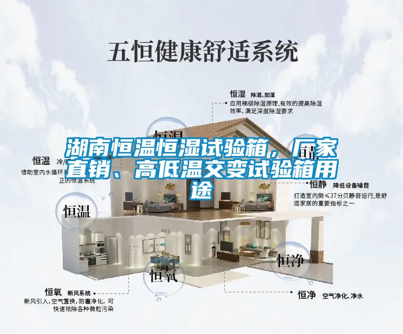 湖南恒溫恒濕試驗箱，廠家直銷、高低溫交變試驗箱用途
