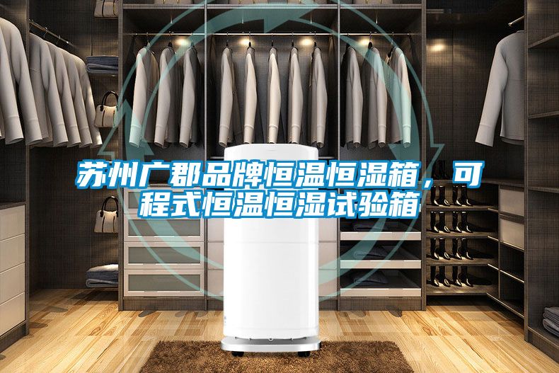 蘇州廣郡品牌恒溫恒濕箱，可程式恒溫恒濕試驗(yàn)箱