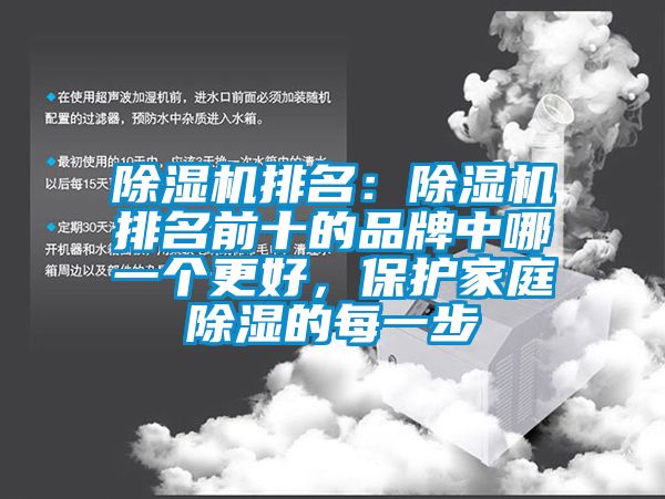 除濕機排名：除濕機排名前十的品牌中哪一個更好，保護家庭除濕的每一步