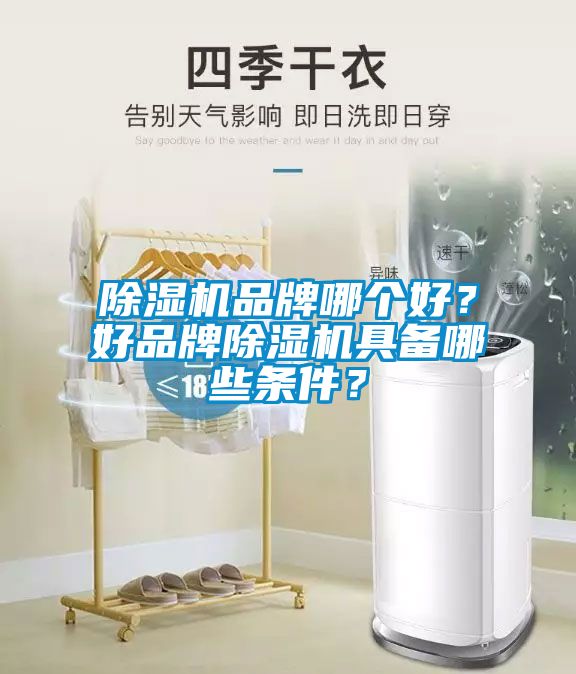 除濕機品牌哪個好？好品牌除濕機具備哪些條件？