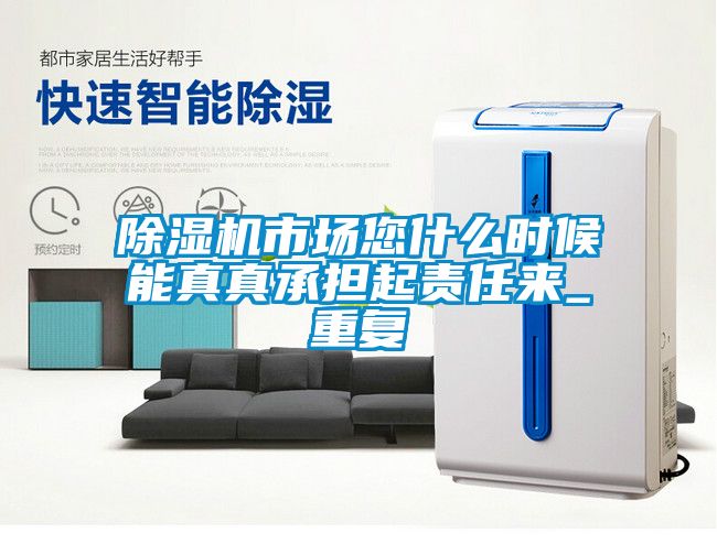 除濕機市場您什么時候能真真承擔(dān)起責(zé)任來_重復(fù)