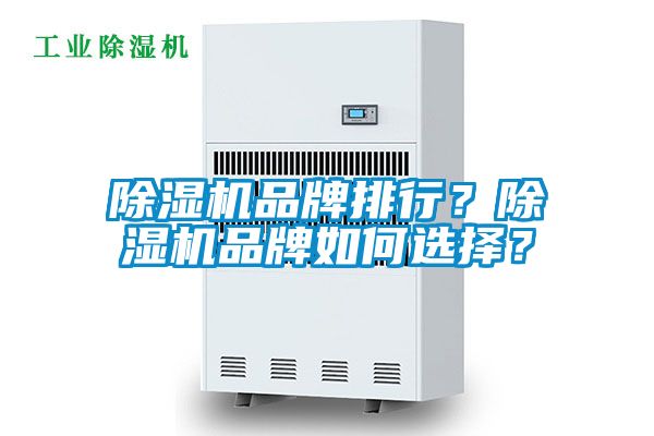 除濕機(jī)品牌排行？除濕機(jī)品牌如何選擇？