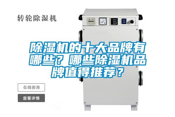 除濕機(jī)的十大品牌有哪些？哪些除濕機(jī)品牌值得推薦？