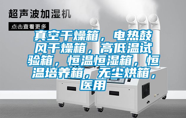 真空干燥箱，電熱鼓風干燥箱，高低溫試驗箱，恒溫恒濕箱，恒溫培養(yǎng)箱，無塵烘箱，醫(yī)用