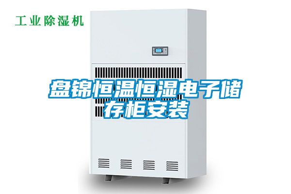 盤(pán)錦恒溫恒濕電子儲(chǔ)存柜安裝