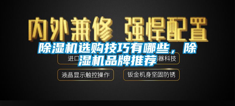 除濕機(jī)選購技巧有哪些，除濕機(jī)品牌推薦