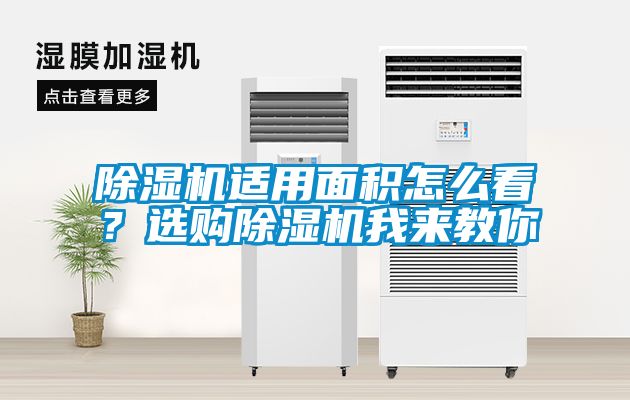 除濕機(jī)適用面積怎么看？選購除濕機(jī)我來教你